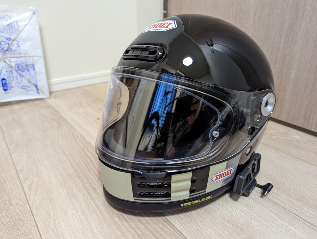 SHOEI Glamster シールド交換 SKY製チタンUVシェルター装着 - Masakin BASE