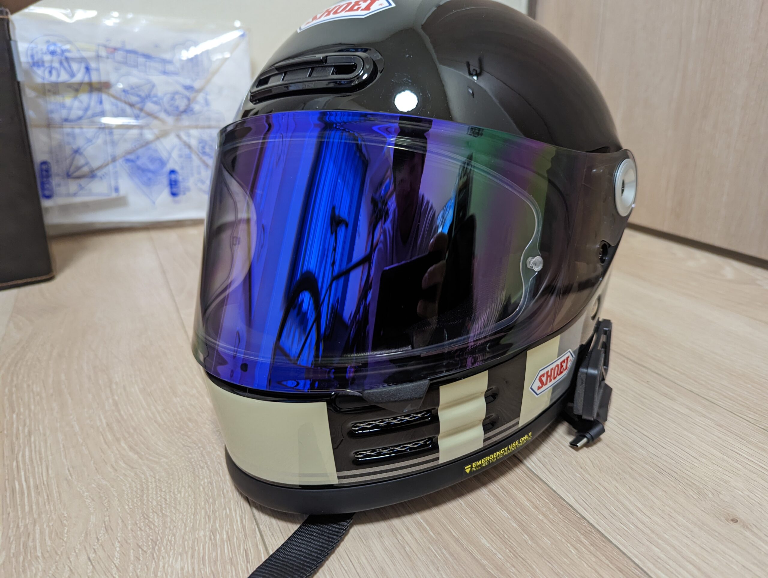 SHOEI グラムスター 【シールドミラー付き】-connectedremag.com