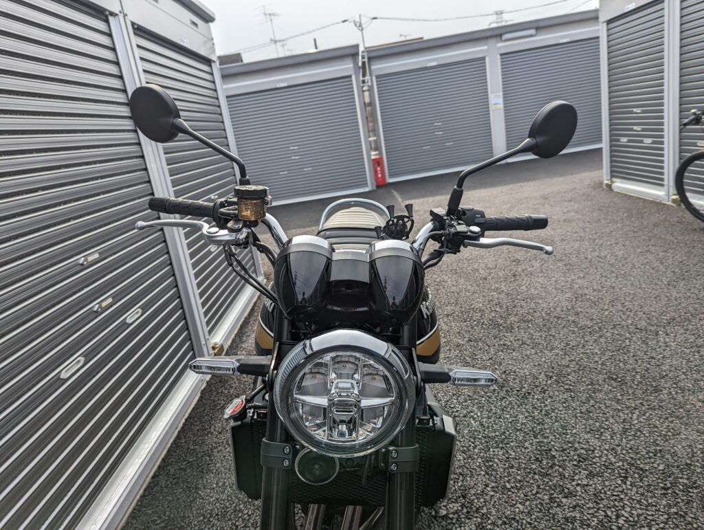 カワサキw800 カフェ ミラー 左右 z900rs - ミラー